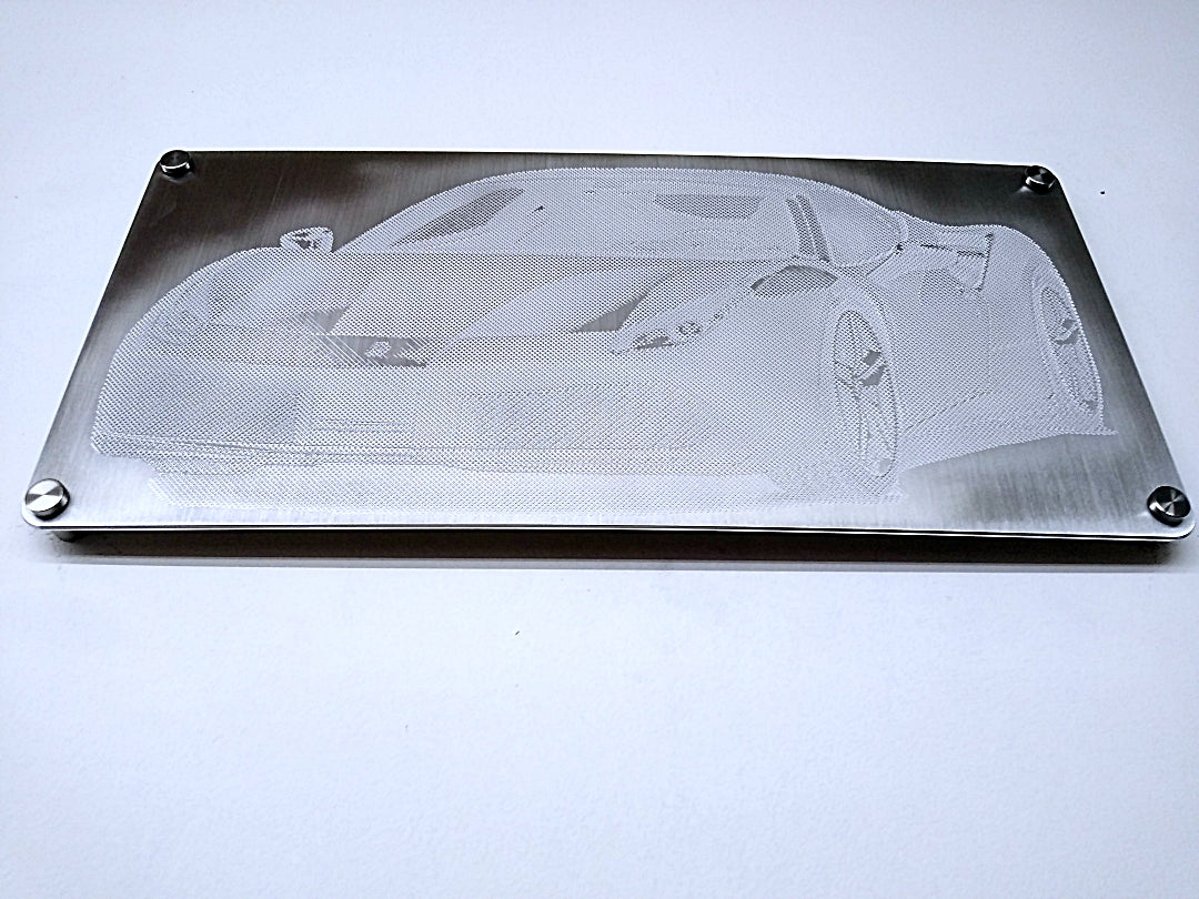 Billet-Art Ferrari 488 Artwork