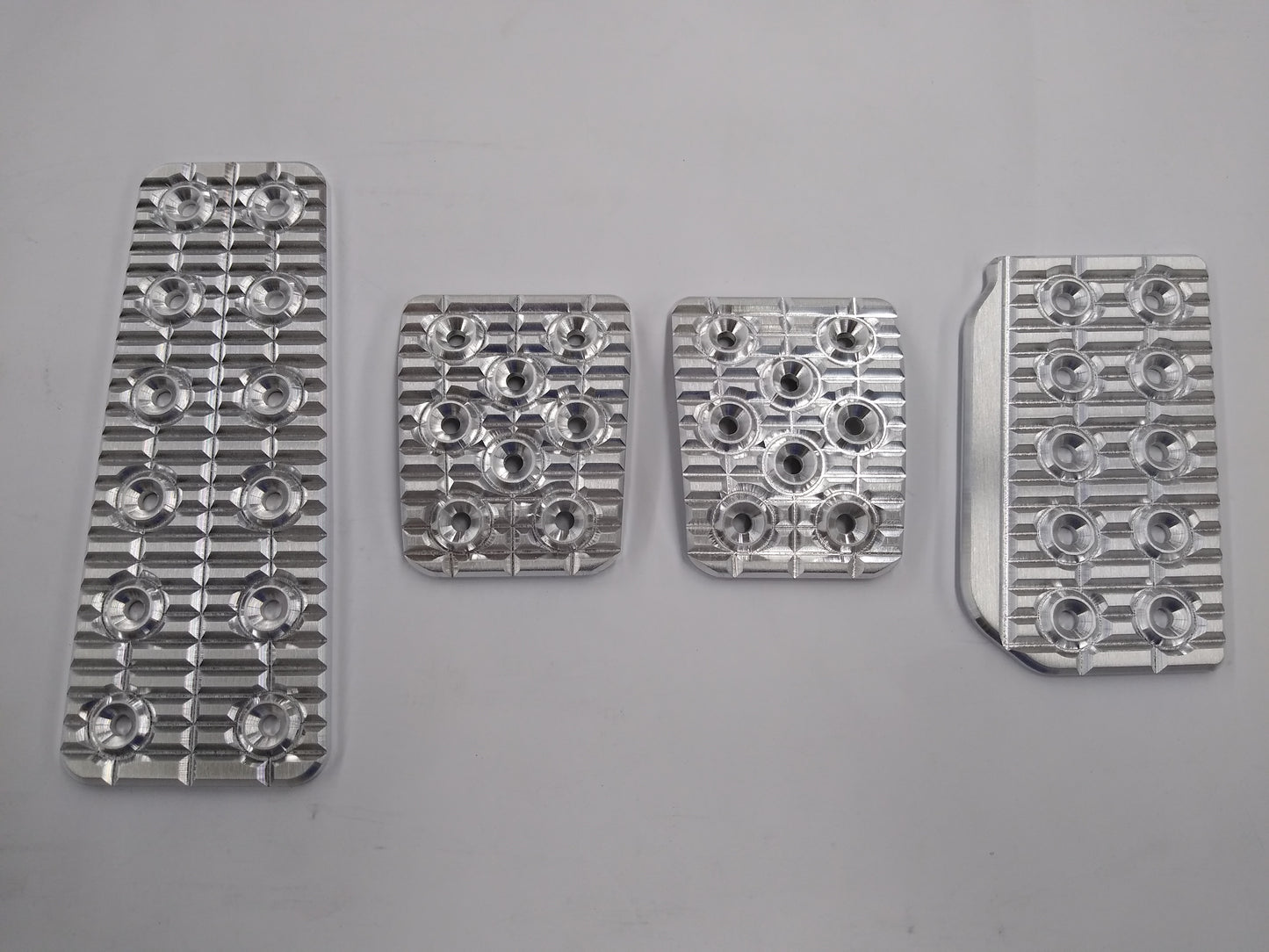 C4 Corvette racing pedals in the Block shiny design for heel toe downshifts