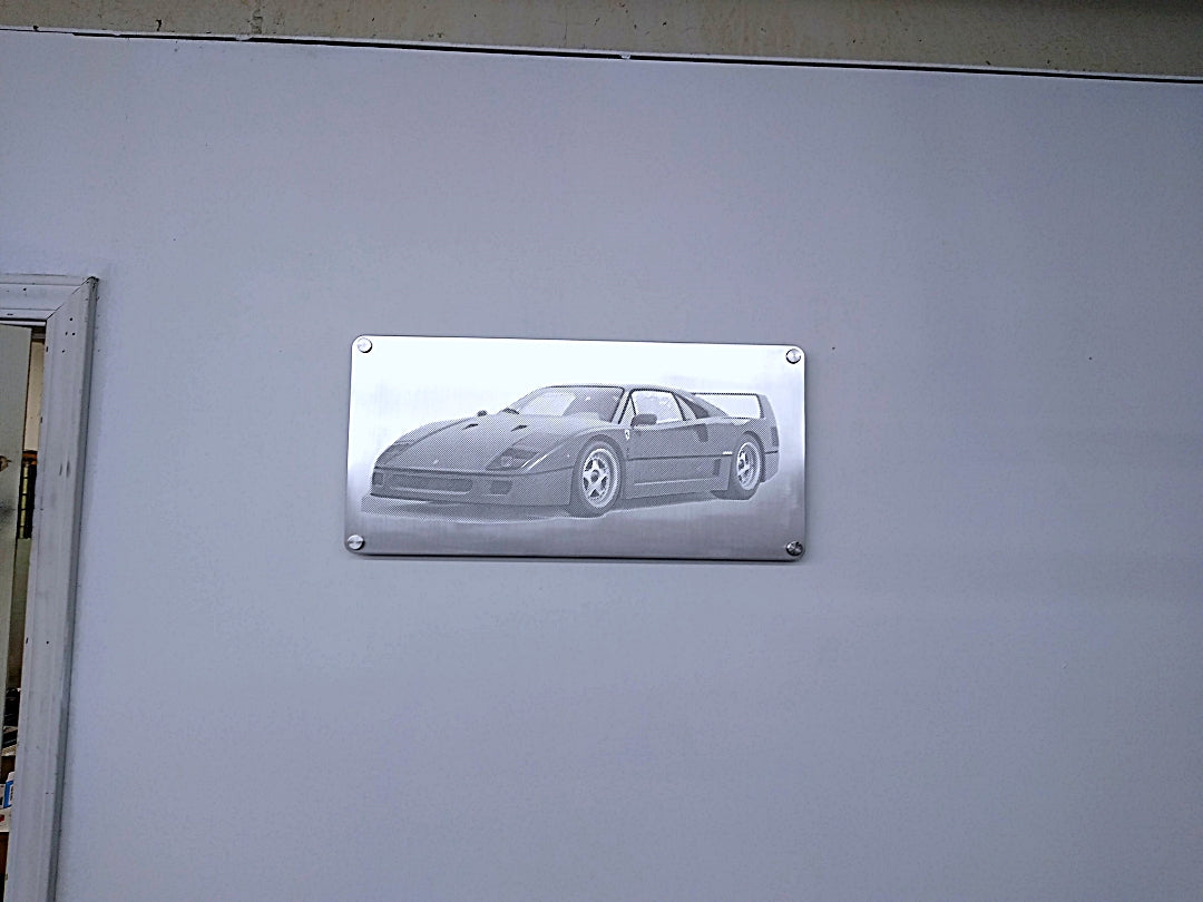 Billet-Art Ferrari F40 Artwork