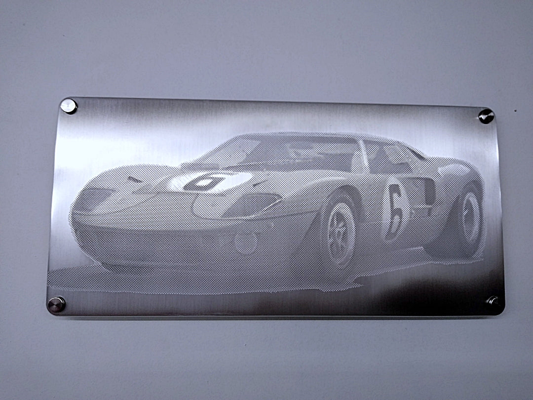 Billet-Art Ford GT40 Artwork FL