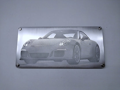 Billet-Art Porsche Carrera Artwork