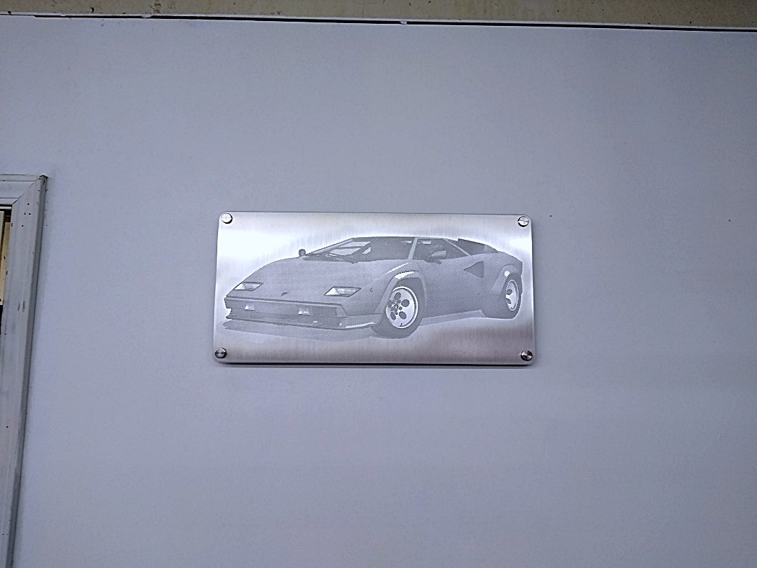Billet-Art Lamborghini Countach Artwork