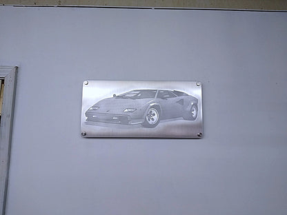 Billet-Art Lamborghini Countach Artwork