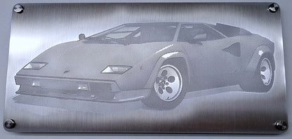Billet-Art Lamborghini Countach Artwork