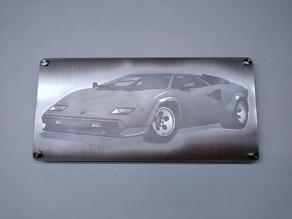 Billet-Art Lamborghini Countach Artwork