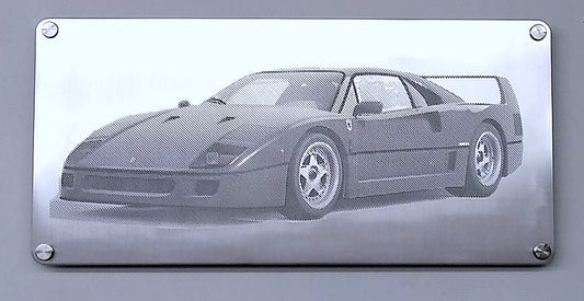 Billet-Art Ferrari F40 Artwork