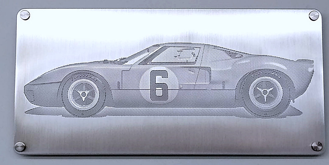 Billet-Art Ford GT40 Artwork Left