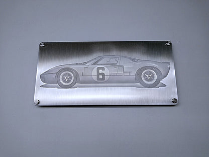 Billet-Art Ford GT40 Artwork Left