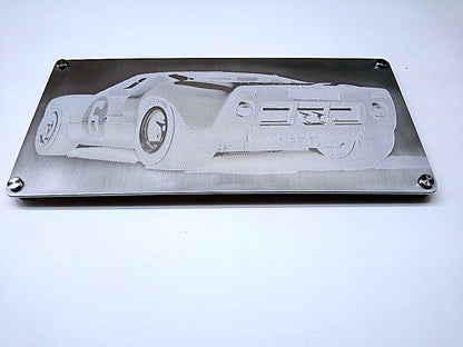 Billet-Art Ford GT40 Artwork Left Rear