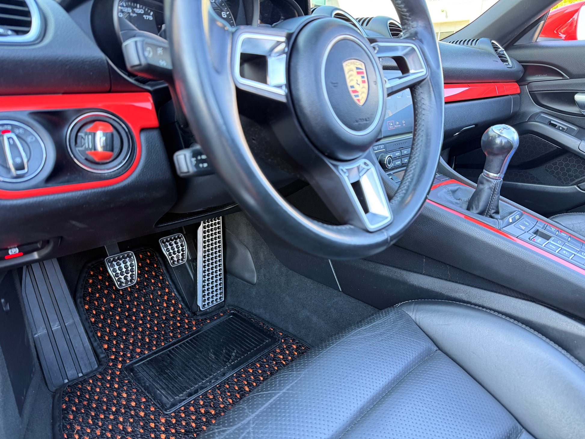 srp pedale Porsche 997/987 Racing Pedals (911, Boxster, Cayman)
