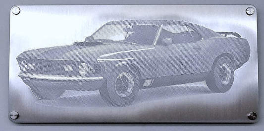 Billet-Art Ford Mustang Mach 1 Artwork