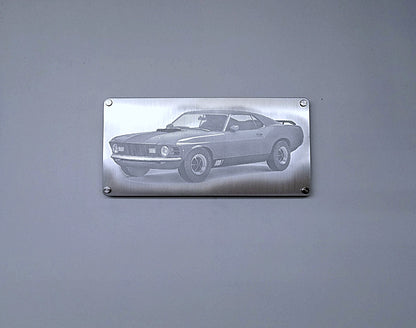 Billet-Art Ford Mustang Mach 1 Artwork