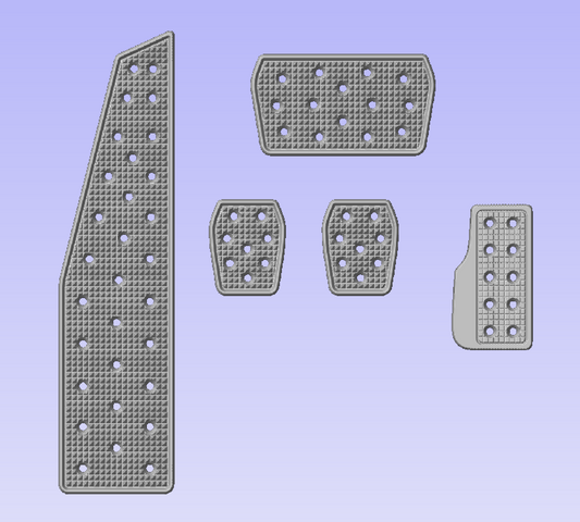 Volvo S40 2004-2012 Racing Pedals