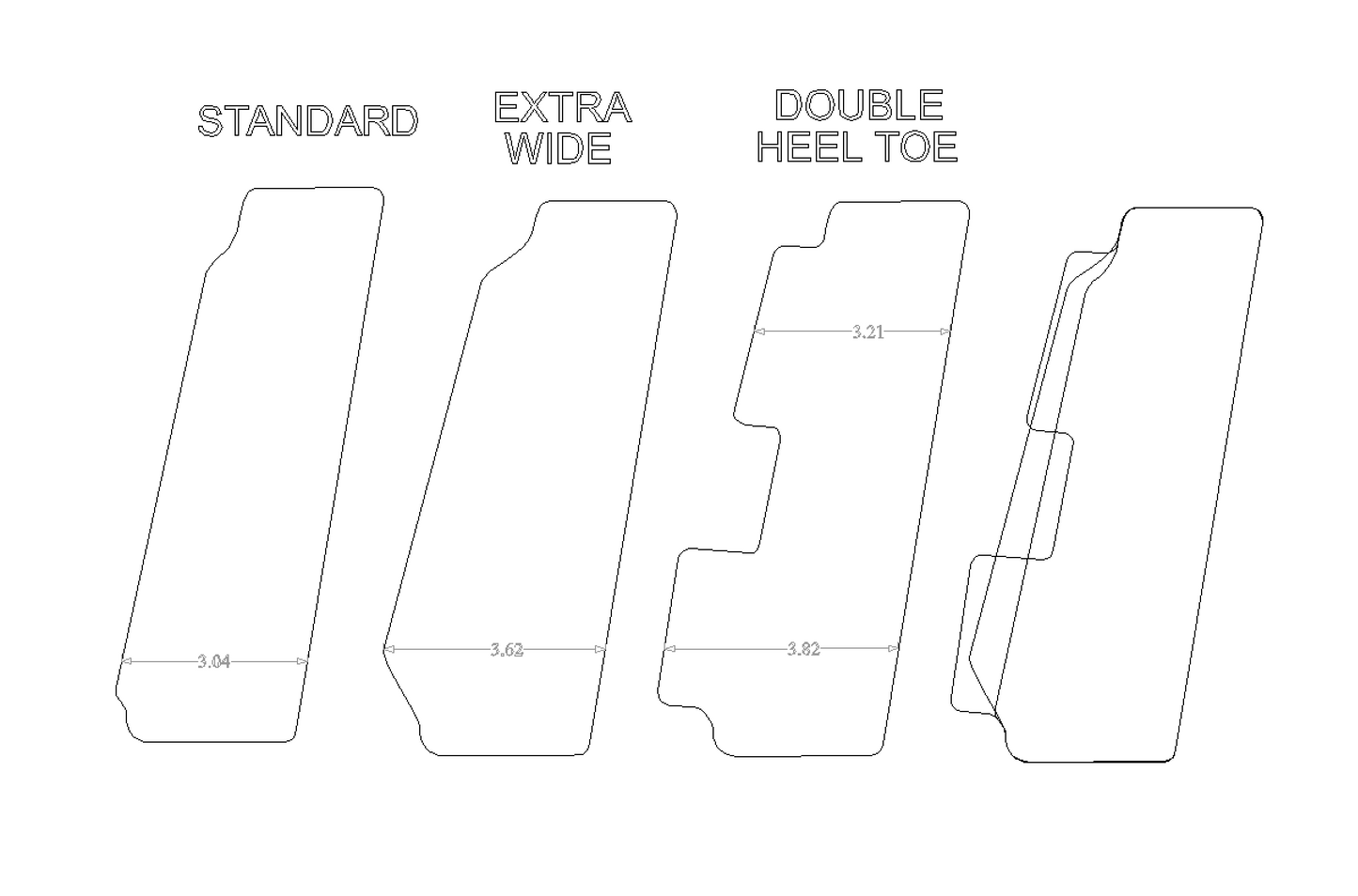 Porsche 997/987 911 Cayman and Boxster Racing Pedals