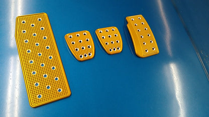 Subaru Gold Pedals
