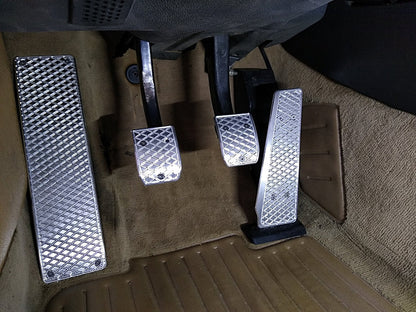 SRP BMW E30 racing pedals in Diamond design